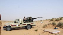 Libyan clashes near a military base West of Tripoli