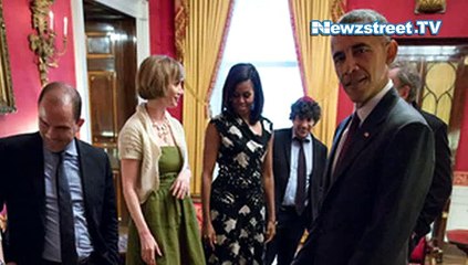 When a cute toddler leaves Barack Obama helpless