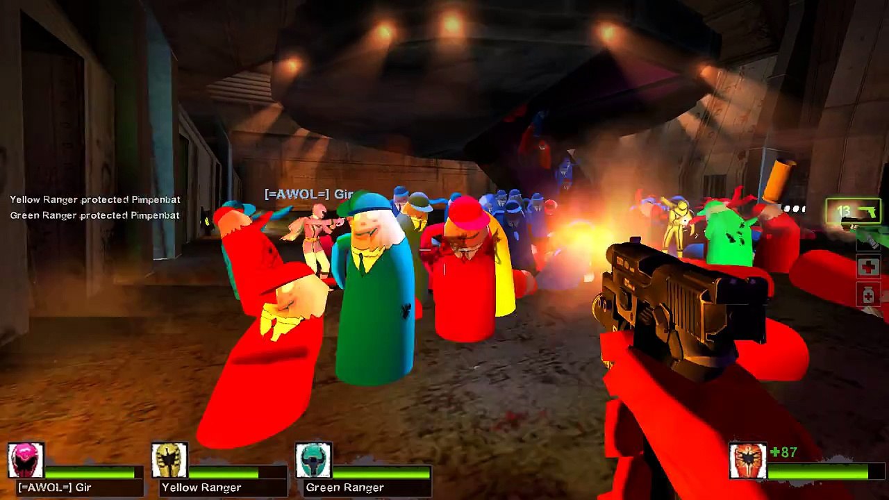 Power Rangers in Space Vs SPD Wild Force Megazord