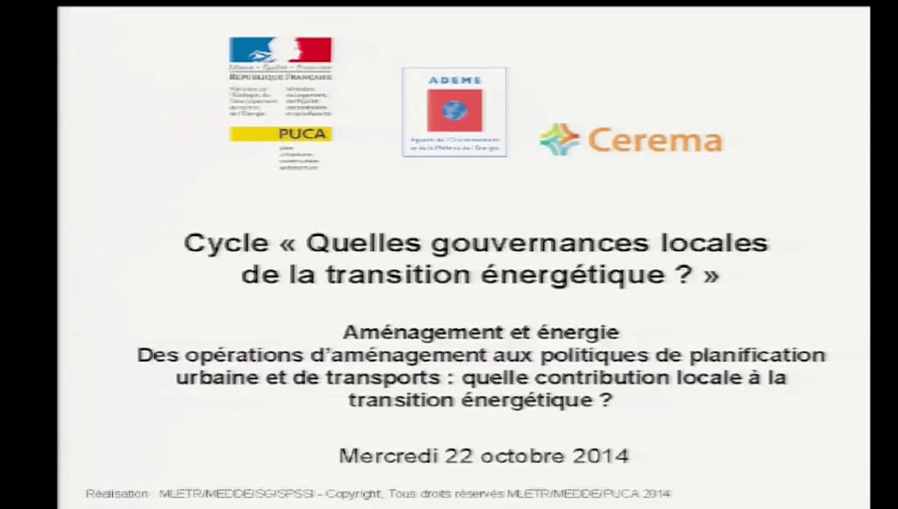 Quelles gouvernances locales de la transition énergétique ?