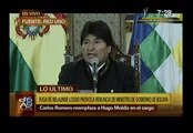 Martín Belaunde Lossio: Evo Morales tilda de 