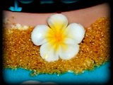 Cake decorating - how to make an Hawaiian plumeria flower