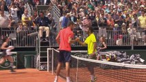 Roland Garros : Poignée de main virile entre Janowicz et Hamou