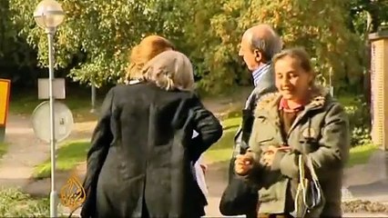 Al-Jazeera besöker Södertälje inför valet 2010.