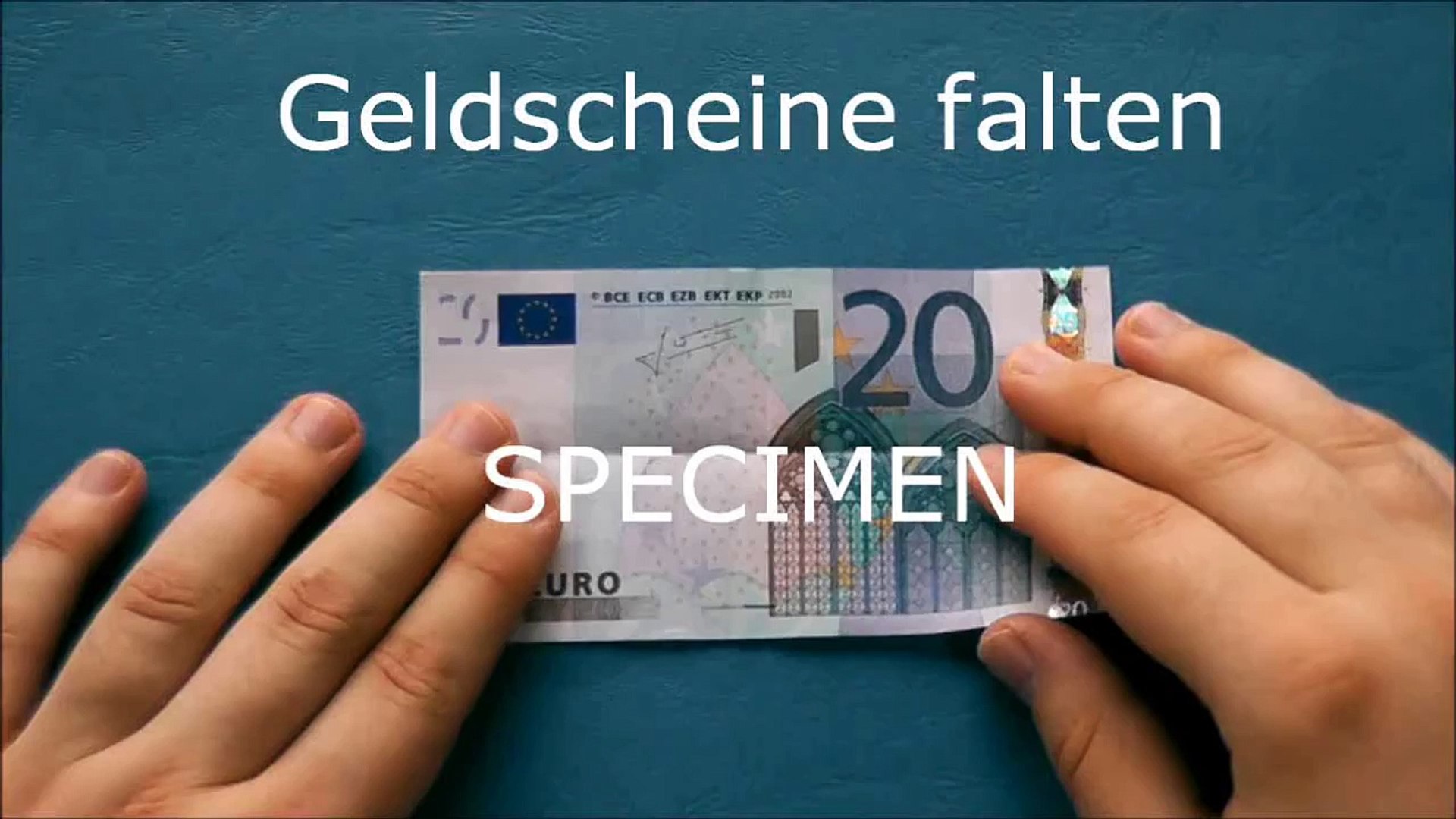 Geldscheine Falten Für Geldgeschenke Schmetterling