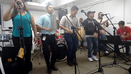 Ensayo con la Orquesta Orgullo Caribe 2