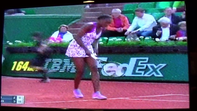 Venus Williams vs Sloane Stephens 2015 French Open 2015 Roland Garros Unique commentary 3