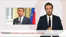 Pénibilité : le geste de Manuel Valls aux patrons