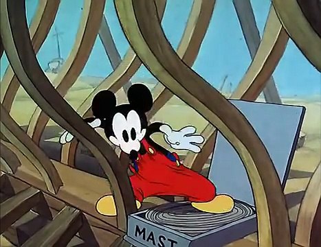 Costruttori di barche (Boat builders) - cartoni Disney ITA 1938 Paperino Pippo Topolino