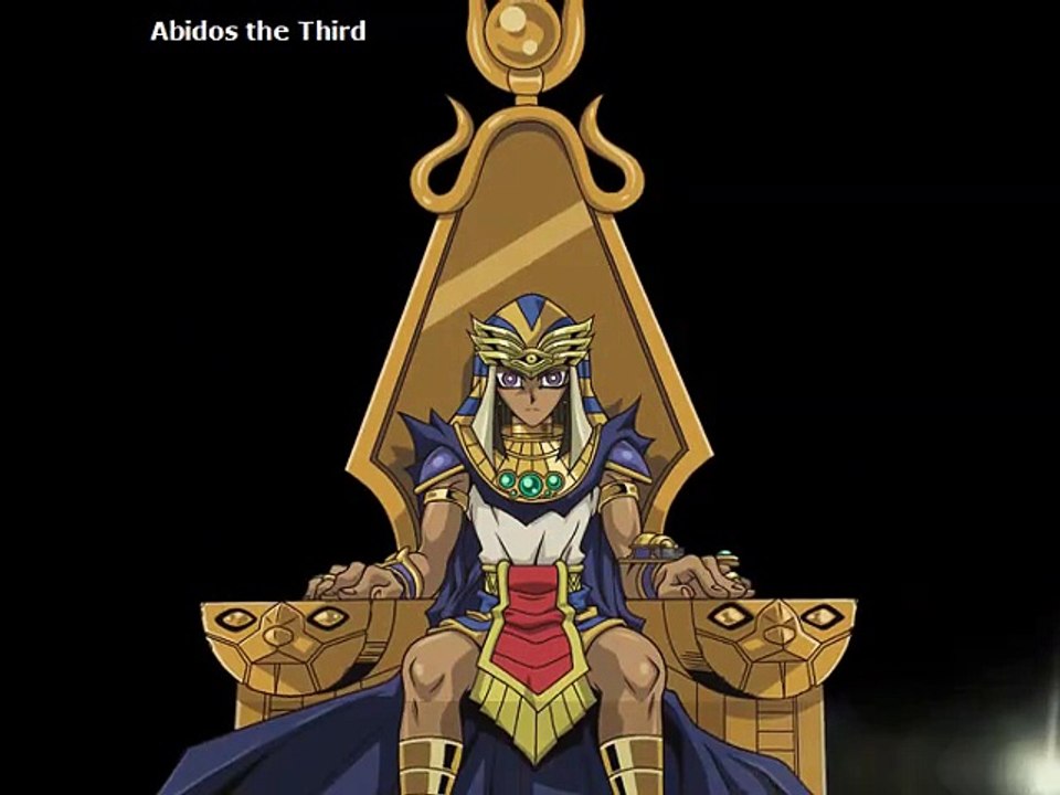 Yugioh film, footage of characters - Película Yugioh, imágenes de personajes