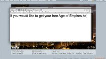 Free Age of Empires Online Keygen 1232011