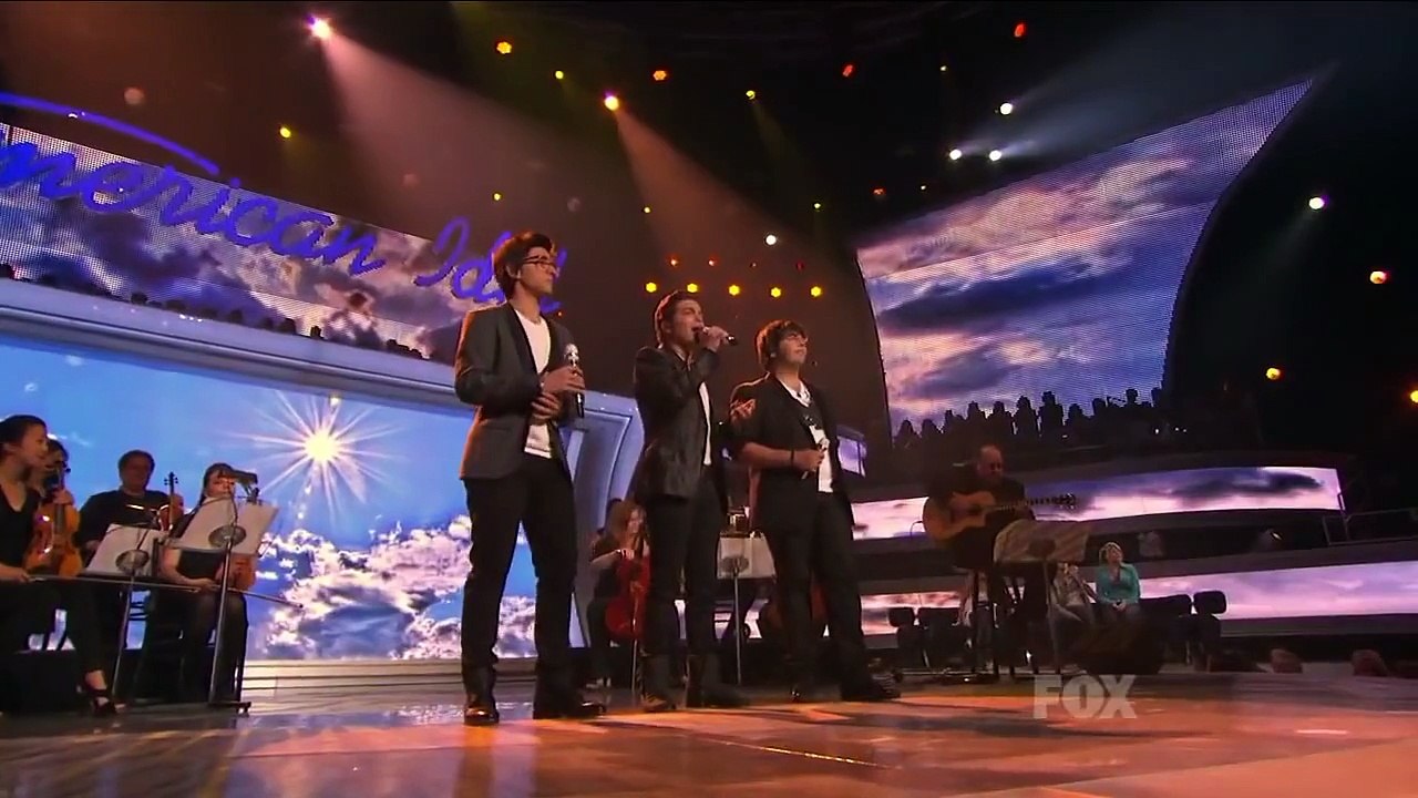 true HD ~ IL VOLO (The Flight) "'O Sole Mio" ~ American Idol 2011 Top 3 results (May 19)