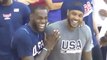 LeBron James & Carmelo Anthony Clown Russell Westbrook for Messing Up Simple Drill