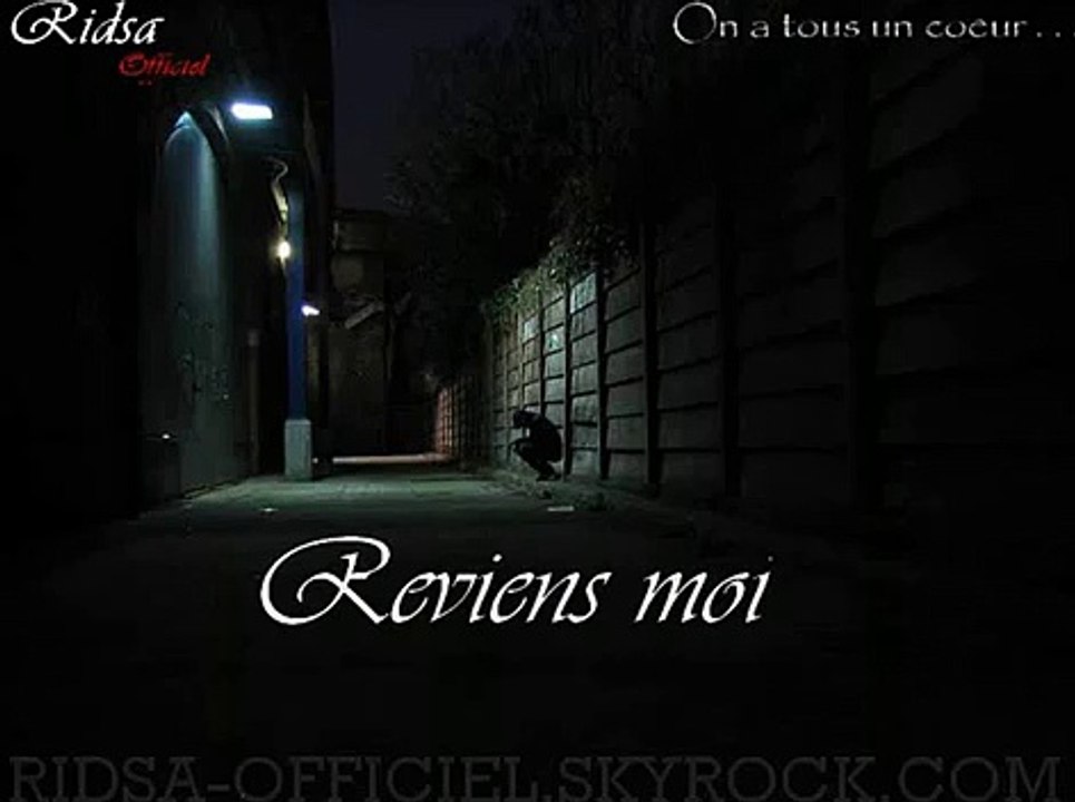Ridsa Reviens moi (lyrics)
