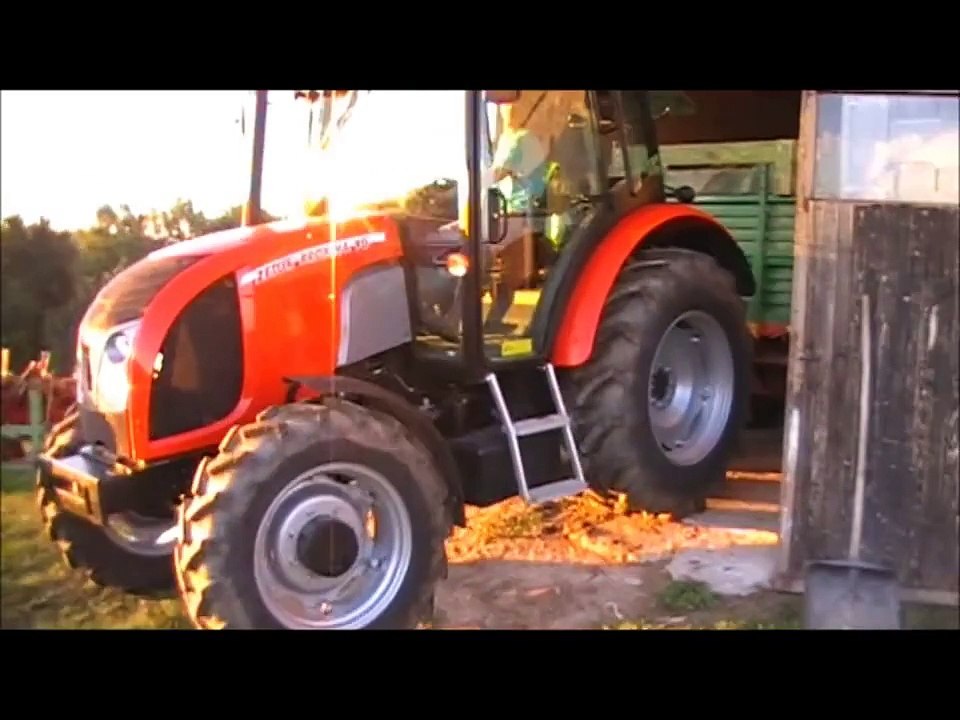 Zetor proxima 90 in UTB 553 siliranje 2012