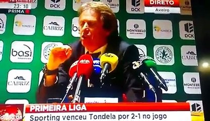 Jorge jesus fala das mensagens