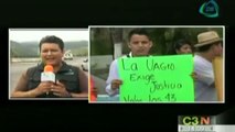 Marchas y protestas en Iguala por caso de normalistas de Ayotzinapa
