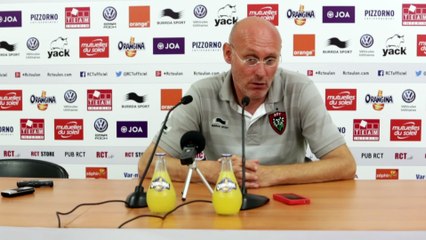 Après-match de présaison Toulon / Stade Français