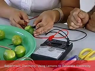 Using Lemons to Generate Electricity