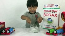 HOW TO MAKE A BOUNCY BALL Easy Science Experiments for kids with Tho