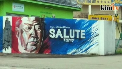 Mural Muhyiddin tersebar di alam maya