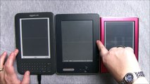 PDFs, Sony, Pocketbook, Kindle... who's faster?