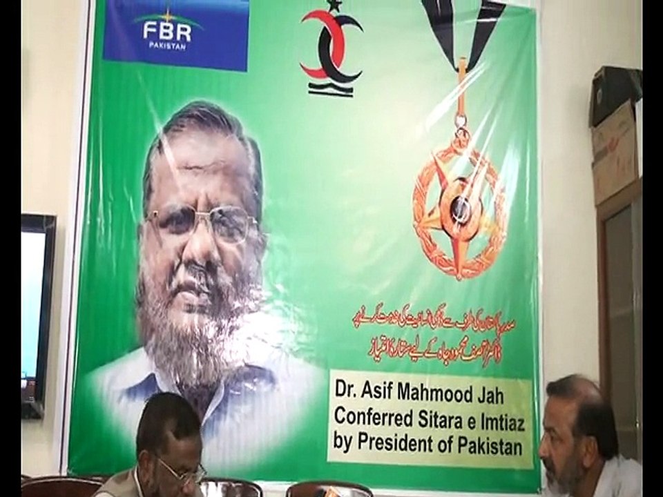 Interview of Dr Asif Mahmood Jah Nominated For Sitara e Imtiaz video