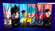 Dragon Ball Xenoverse PS4 Gameplay - Gold Frieza, Vegito, Omega Shenron vs SSGSS Vegeta, Beerus, S17