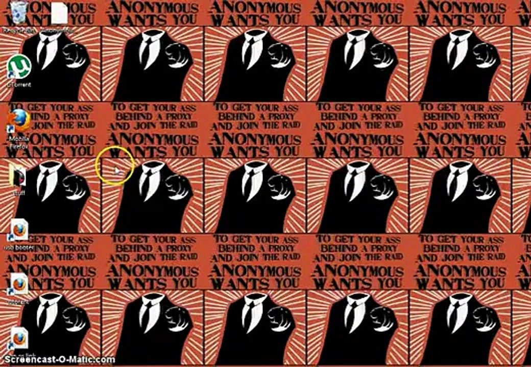 How to put the anonymous OS on a bootable flash-drive
