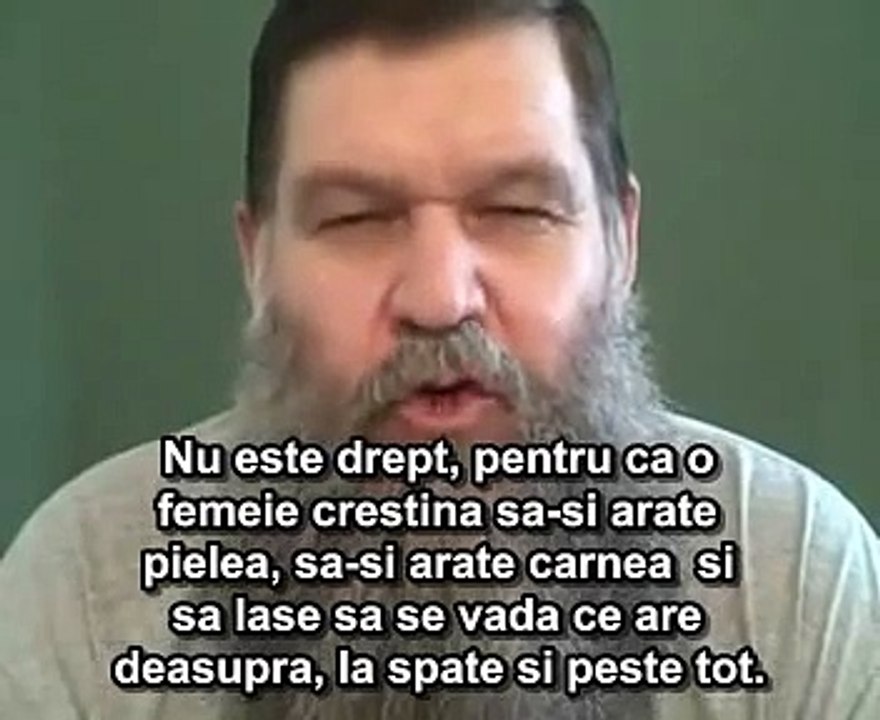 Femeile crestine NU isi arata pielea