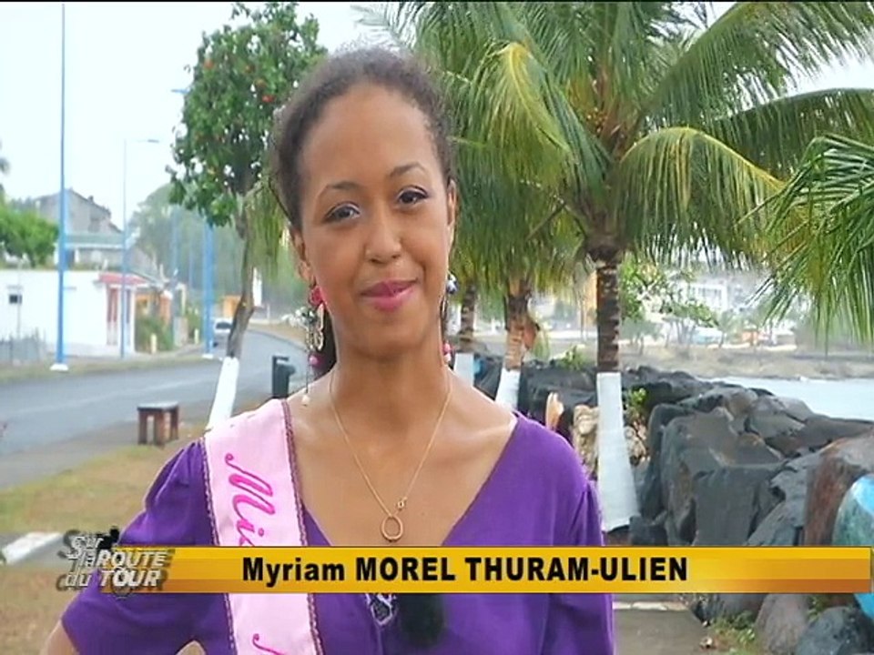Reportage la route du tour de Robert Gaspard pour Guadeloupe 1ère