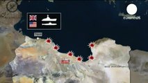 US, Britain and France Attack Libya (more than 40 civilians Killed)