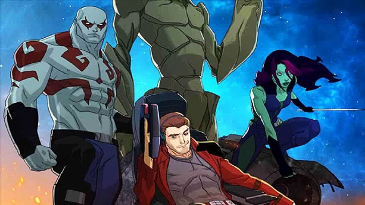 guardians of the galaxy cartoon disney xd