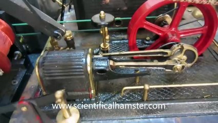 Steampunk Machine Battleship Barnum's Dream, Running Steam Trials Video