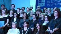 Fakulteta za Komercialne in Poslovne Vede Celje - Podelitev diplom 20.01.2012