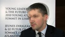 Ivars Liepnieks at 2010 Young Atlanticist Summit