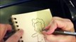 Speed drawing DoodleMan - Quick Drawing testing out new pens!