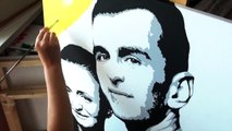 POP ART portrait of a couple by DEPICT.BY | Speed Painting Time Lapse
