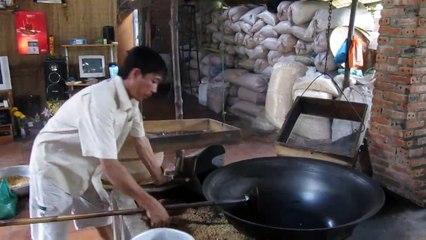 Fabrication du riz soufflé