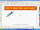Corel Draw Tutorial - Drawing a Pencil