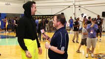 Karl-Anthony Towns Yells 'What Are Those?' at Frank Kaminsky's Shoes