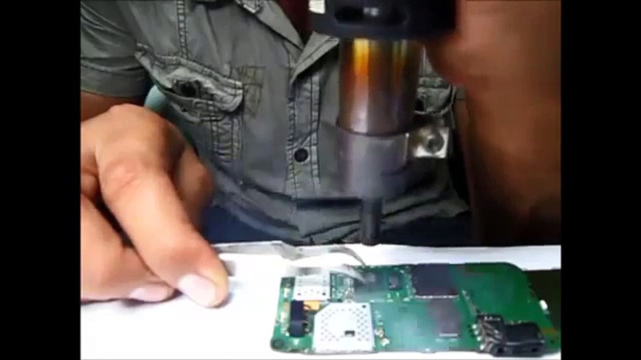 Nokia 1202 dead repair cpu by dhanarooban (spartan)