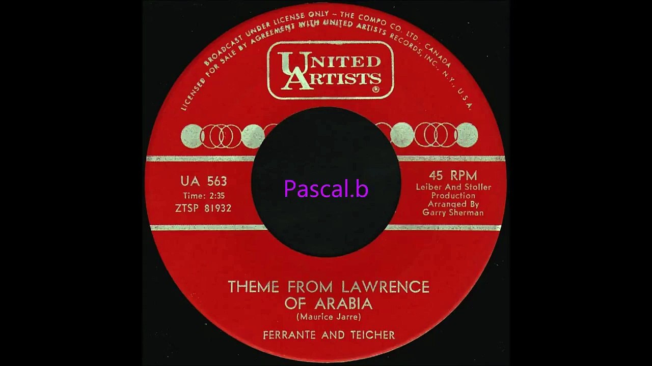 Ferrante and Teicher - Theme from Lawrence of Arabia