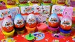 kinder surprise eggs unboxing barbie Mickey Mouse toys 2014 egg surprise toy