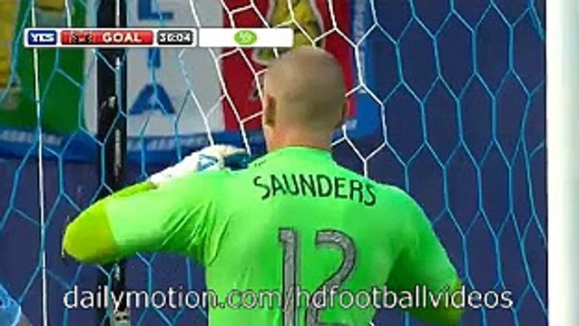 0 - 1 Alvaro Saborio Goal HD | New York City FC v. DC United 13.08.2015 HD