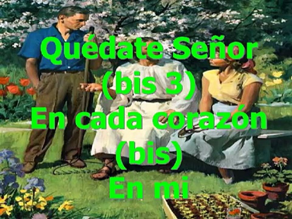 Demos Gracias al Señor