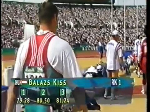 Hammer Throw Atlanta Olympics 1996 Final