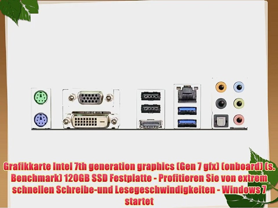 Sedatech - Mini-PC passiv gek?hlt! Desktop-PC (Intel J1900 4x2.0Ghz 4GB RAM 120GB SSD USB 3.0