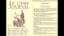 Serge de Beketch : Le Libre Journal de la France Courtoise est né !