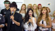 150725 INFINITE 인피니트 & SNSD 소녀시대 Interview @ Music Bank   Korean Entertainment